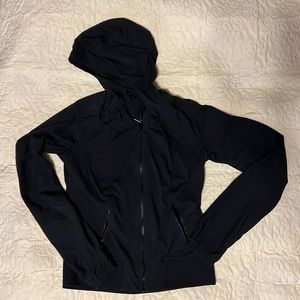 Lululemon studio black jacket size 6